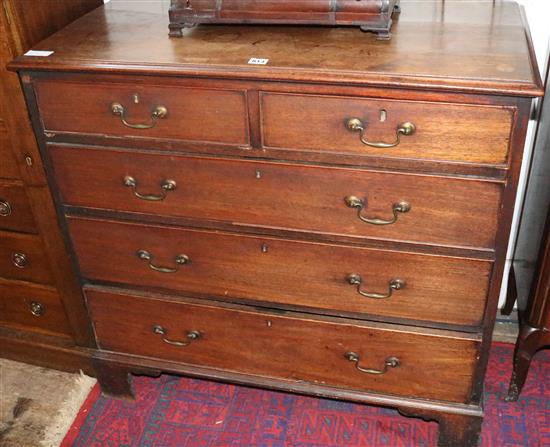 Georgian chest of drawers